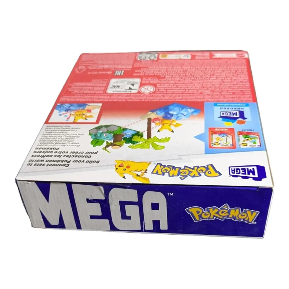 Pokemon Mega Construx Mattel Pikachu Beach Splash 79 Pieces Brand New Sealed!